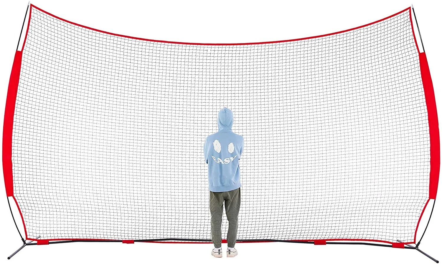 JBBN04C Low Price Portable Large Baseball Batting Soccer Rebound Goal Protection Barricade Barrier Backstop Net