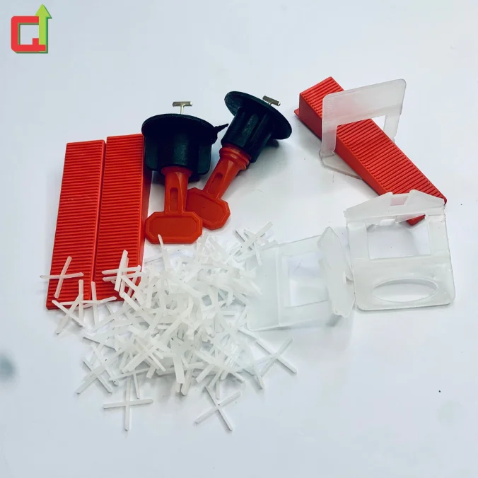 Plastic Leveling System Clips & Wedges Fast Delivery Durable Plastic For Ceramic Spacing Application Flexible Packing