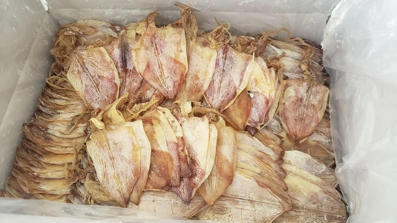 VIETNAM EXPORT HIGH QUALITY, CHEAP LOW PRICE DRY CALAMARI SQUID WHOLESALE DRIED SQUID IN BULK