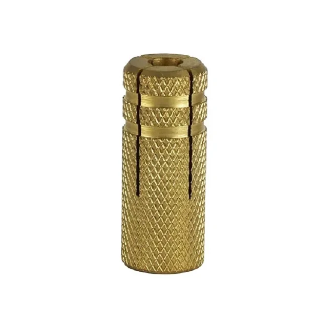 Heavy Duty Brass Collet M8 Brass Drop-in Anchor M8