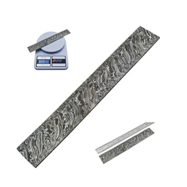 Custom Handmade Damascus Blank Billet Professional Damascus steel Blank Billet For Making Knives