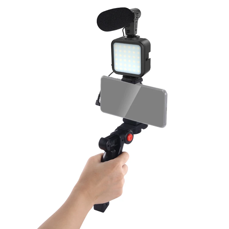 Vlog Equipment vlogging kit photographic lighting microfono professional for tiktok youtube rag video light for camera