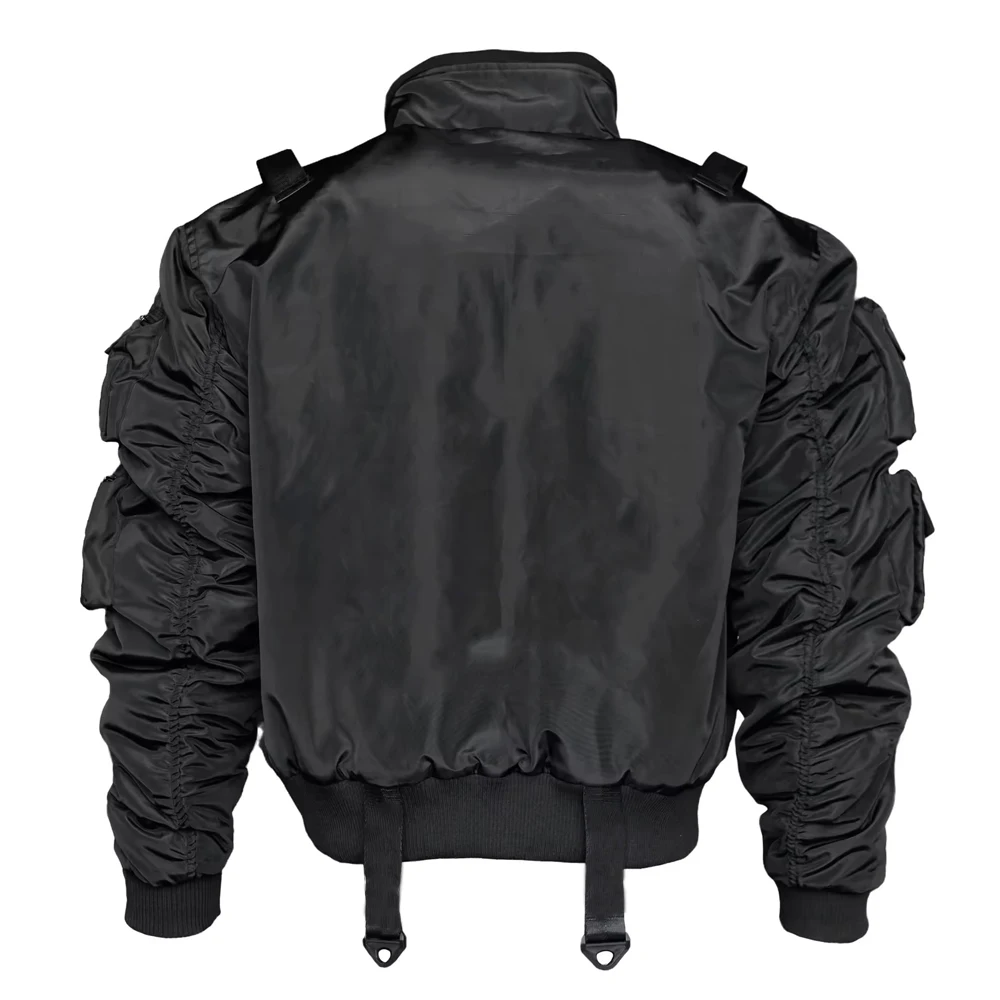 Shiny Sparkle Bomber Jacket Newest Gold Glitter Striped Zipper Men Jackets And Coats Party Dance Show Clothes