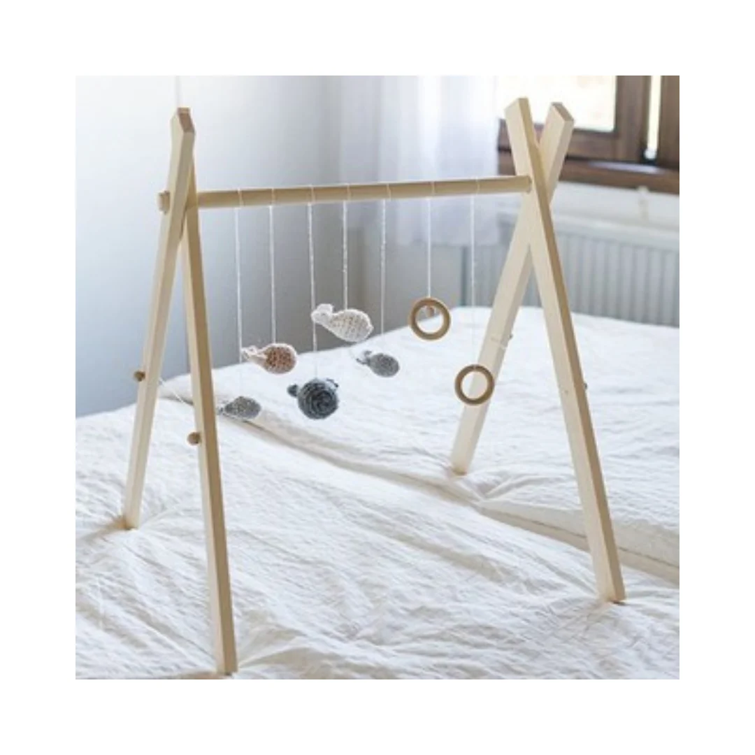 Premium Quality Wooden Baby Play Gym Kids Toy Eco-friendly product suitable for all skin and age