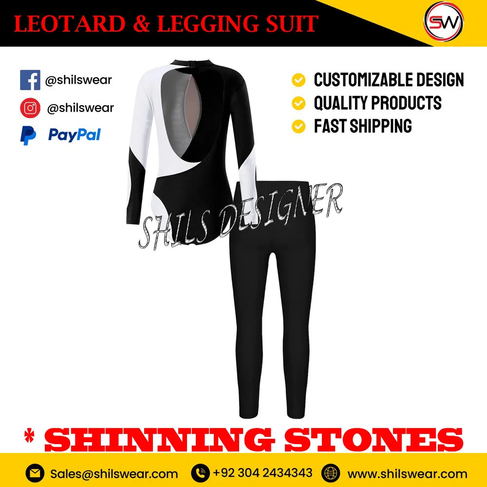 Our 2024 Good Quality Sexy Popular Dance Wear Ballet Mesh Open Back Leotard for Women