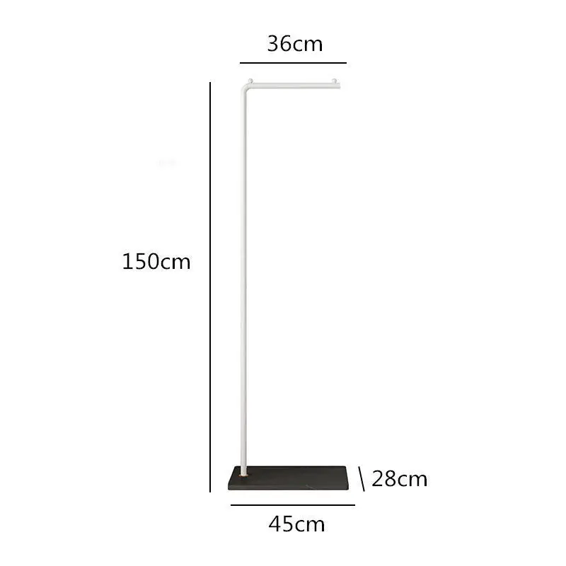 Modern Design Metal Hanging Clothes Stand Coat Rack Clothes Hanger Hat Coat Rack For Living Room