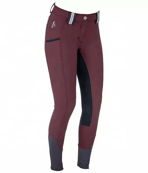 Beige Faux Leather Suede Full Seat Equestrian seasonal trendy Horse Riding Breeches at direct factory Prices