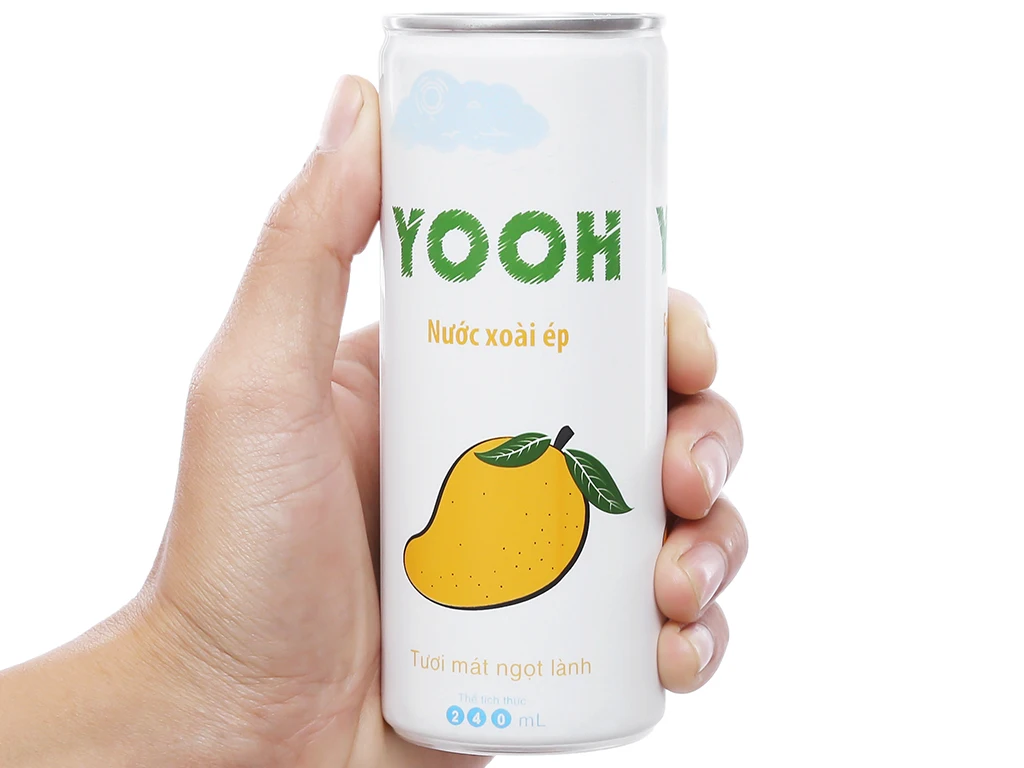 Fresh Mango Juice original taste canned 240ml from Vietnam supplier for wholesales OEM&ODM service