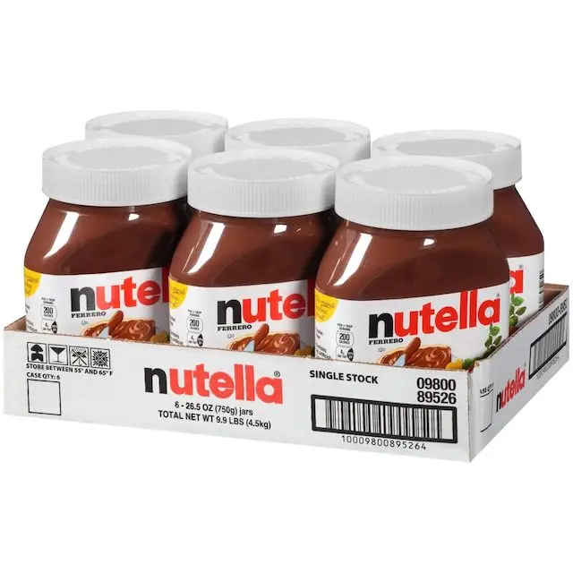 Nutellas chocolate 52g 350g 400g 600g 750g 800g All Available And Transportation Available As Well