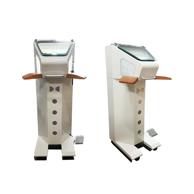 Good Product in The Korea [NOVAVOX] Dental Grinding mobile suction unit NV508 Rally /Wide type dust collector foot pedal system