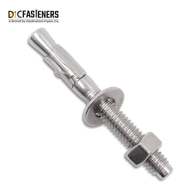Heavy Duty 304 Stainless Steel M8*120 Anchor Bolt Premium Anchors