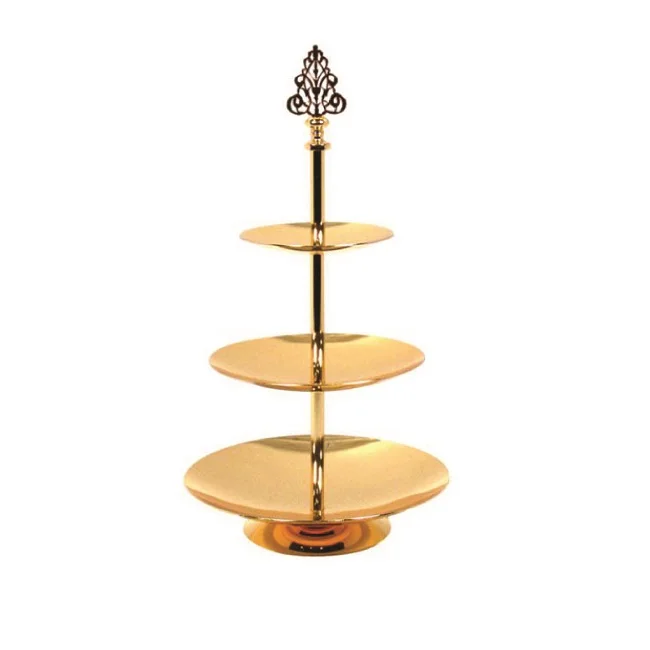 Home Birthday Cake Server Stand Metal Cake Rack Classics Multi-functional Usage Fruits Cake Stand For Wholesale Price