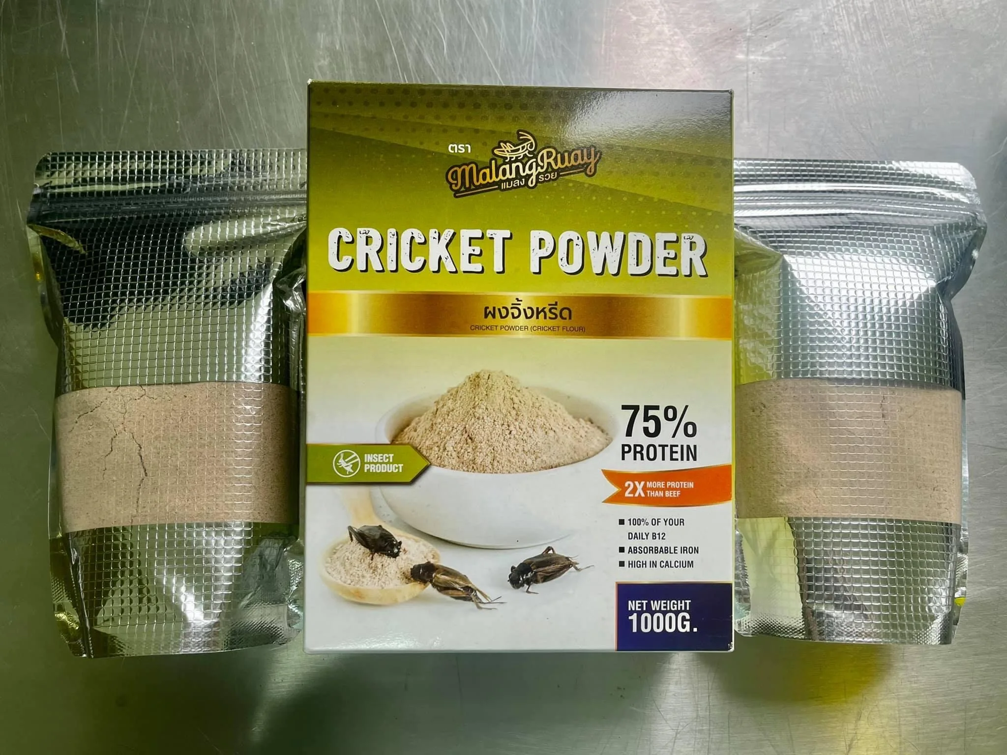 Yummy высокое качество, лучший продавец, порошок для крикета, безопасный и гигиеничный продукт из Таиланда