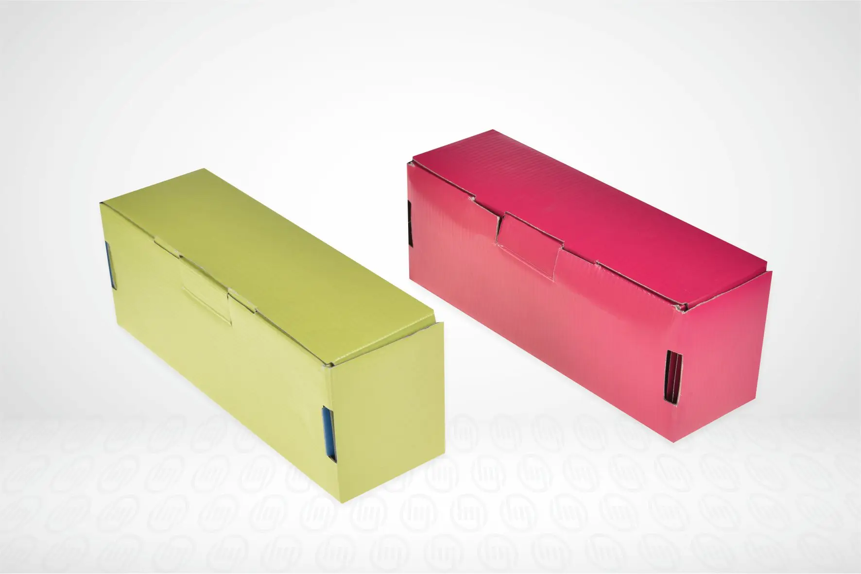 Cartoon colorful Boxes - wholesale Custom made large packaging thick cardboard A B C E flute