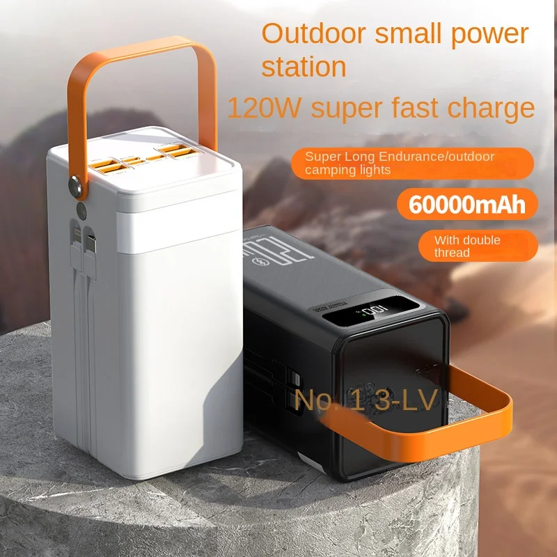 Power bank 100000 мАч 30000 50000 Ноутбук power banks станция 120 Вт выход