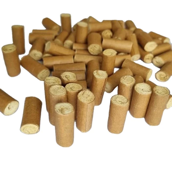 Cooling corn husk filter tips in bulk supply factory prices flavored pop up flavor balls filter activated charcoal filter tips