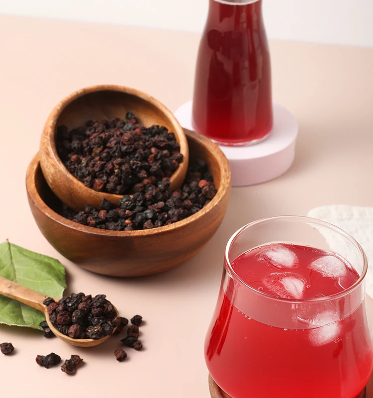 CYSO Omija (schisandra chinensis) Concentrate Syrup Korean Omija Extract SET 740ml x 2 Korean Omija Essence