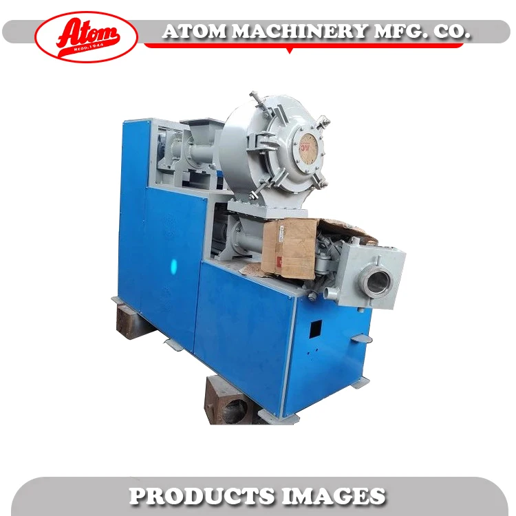 Finest Quality Plodder Machine For Bar Soap Mild Steel Made Vacuum Duplex Plodder For Sale  At Lowest Price