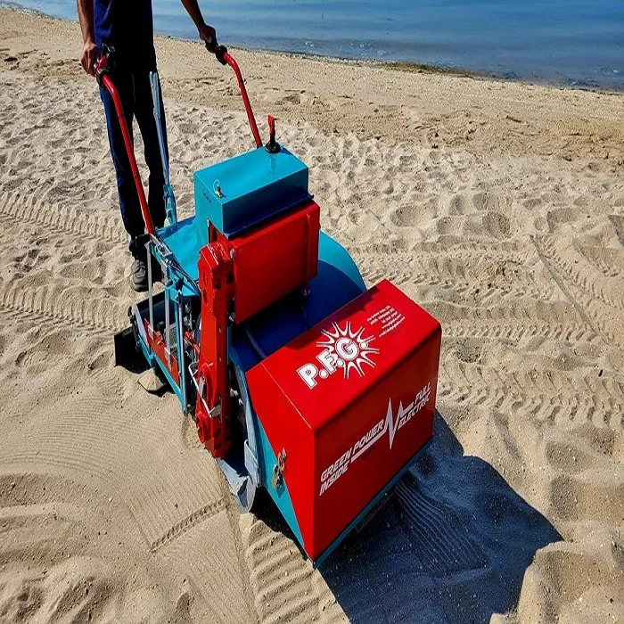 Competitive Price Beach Sand Cleaning Machine Sweeper Tractor New Used Beach Cleaner Machinery Motor Engine Beach Garbage
