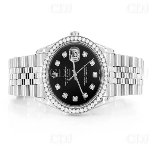 Iced Out Moissanite Diamond Watch For Mens Moissanite Diamond Watches For Womens Diamond Wrist Watches manufacturer india