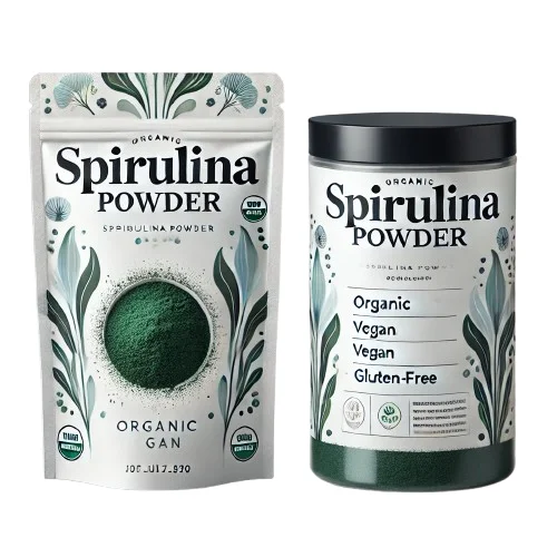 OEM Private Label 100% Pure Bulk Organic Spirulina Powder Supplement Capsule Liquid Form Wild-Cultivated Herb Leaf Food 1kg