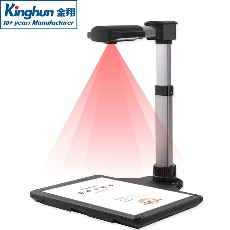 OEM Document scanner camera A3 desktop high-speed Document book scanning Camera scanner with hard base