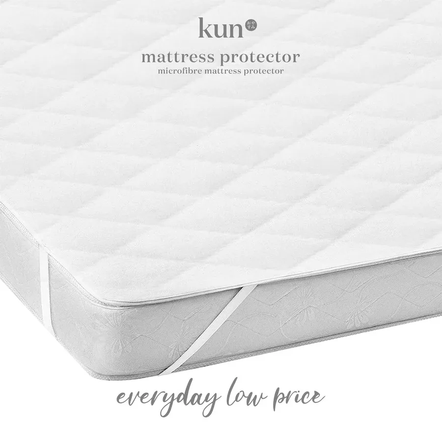 Hypoallergenic Breathable Washable Soft Mattress Protectors Microfiber Skin Friendly Suitable for Queen King Size