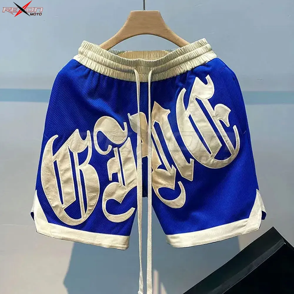 Customized Letter Embroidery Summer Running Shorts Wholesale Breathable New Design Custom Logo Embroidery Shorts