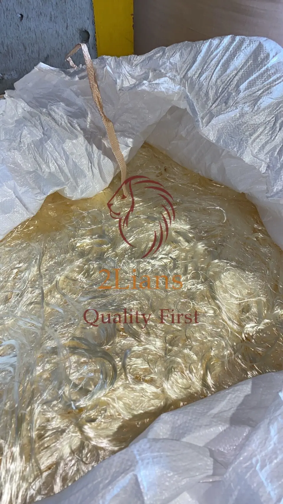 PMMA Yarn Yellowish Color- Plastic Scrap For Sales