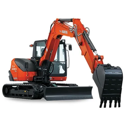 Good Condition Second Hand Machinery 2015 Hydraulic Compact Kubota Excavators KX080-4 For Sale