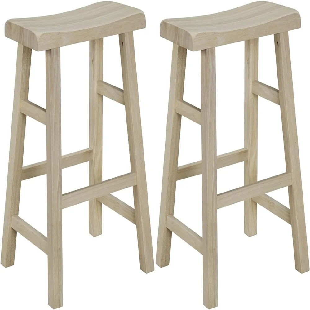 Basics Solid Wood Saddle-Seat Kitchen Counter Barstool, 29-Inch Height,Finish best quality with good price from Bangladesh