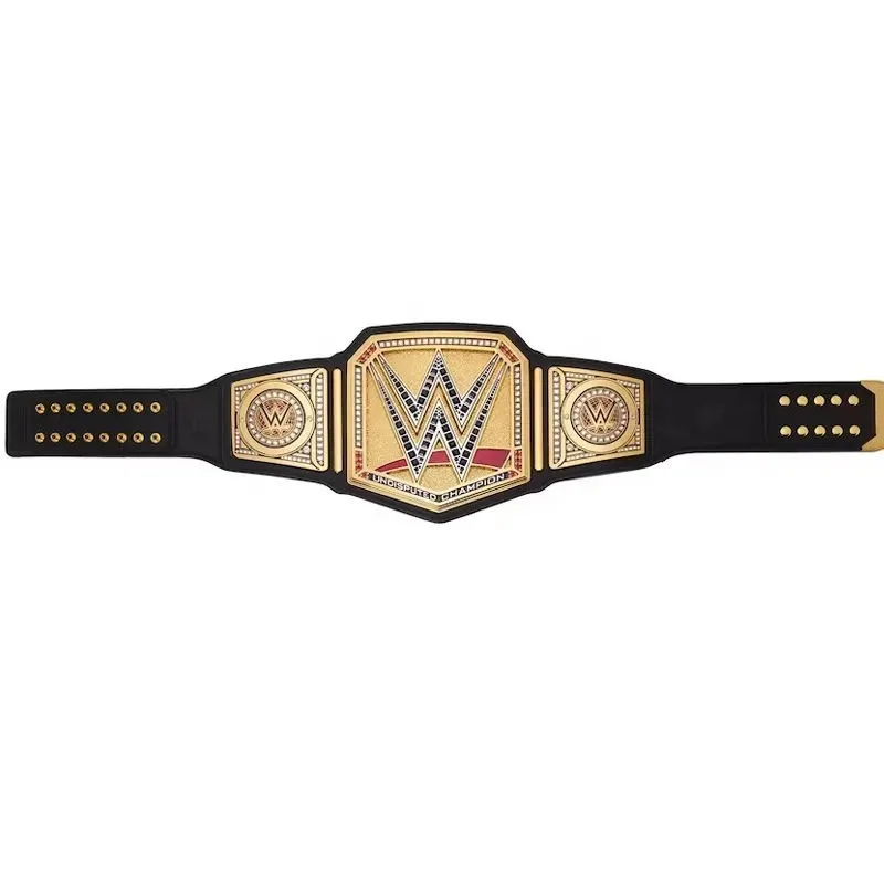 Custom World Heavyweight Championship Wrestling Genuine Belt Best Quality Wrestling Championship Belts Box