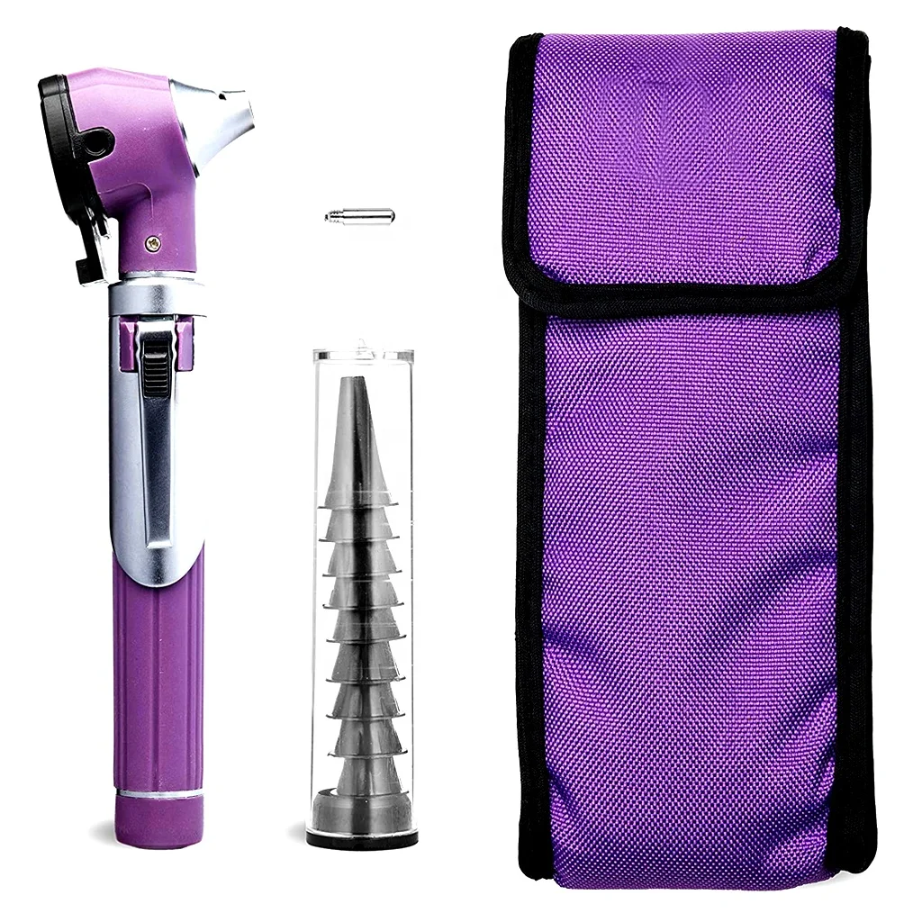 New Arrival Fiber Optic Otoscope Set High Quality Digital Ophthalmoscope Operating Mini Otoscope Diagnostic Ear Scope With Light