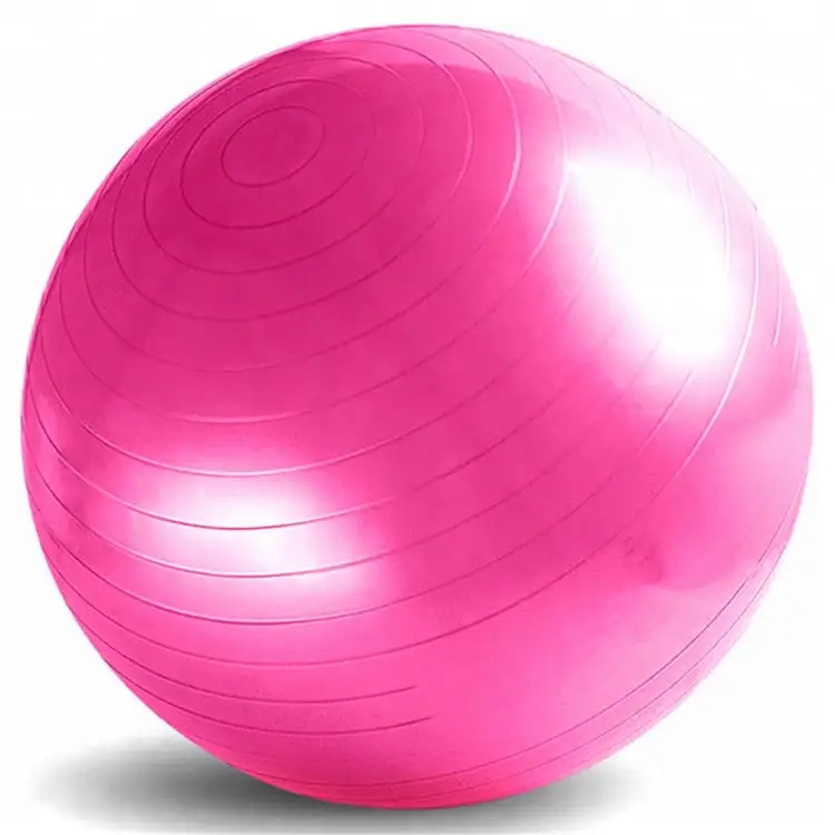 Anti Slip Safe Inflatable Yoga Ball Fitness Stability Ball for Balance Training Office Ball Chair Exercise Equipment