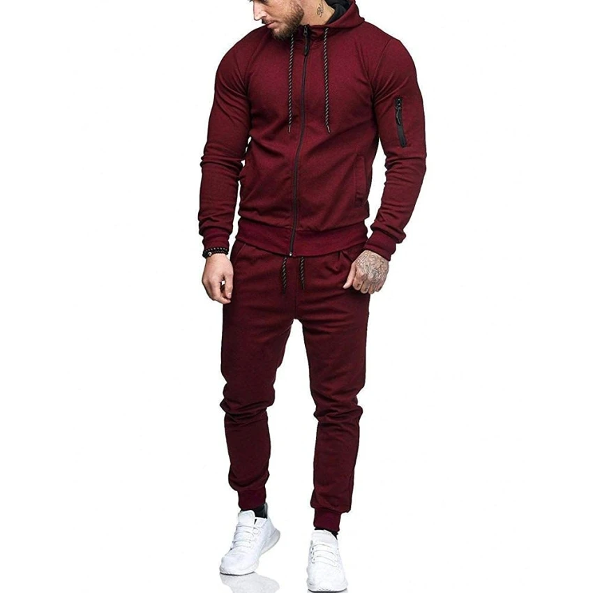 Custom Design men Tracksuit Sports Wear Track Suit for Men Winter Warm Wear Windbreaker Sports Tracksuits