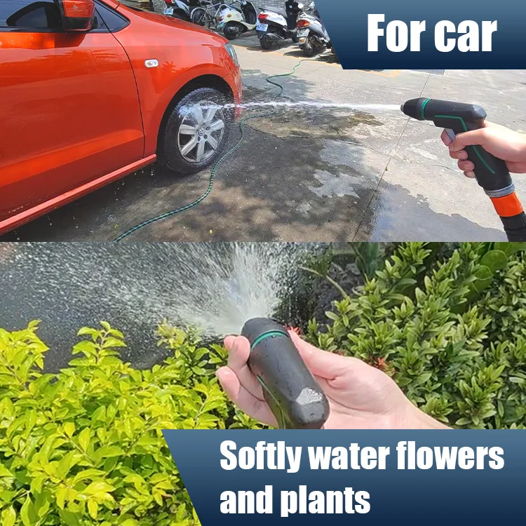 Premium Adjustable Tip Front Trigger Metal Spray water gun