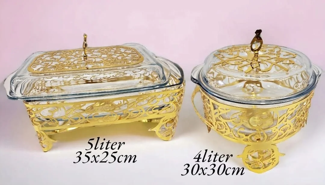 wholesale hotsales high quality luxury for organization Buffet Serving Heating  Catering Keeping Soup Warmer Chafing Dish turkey