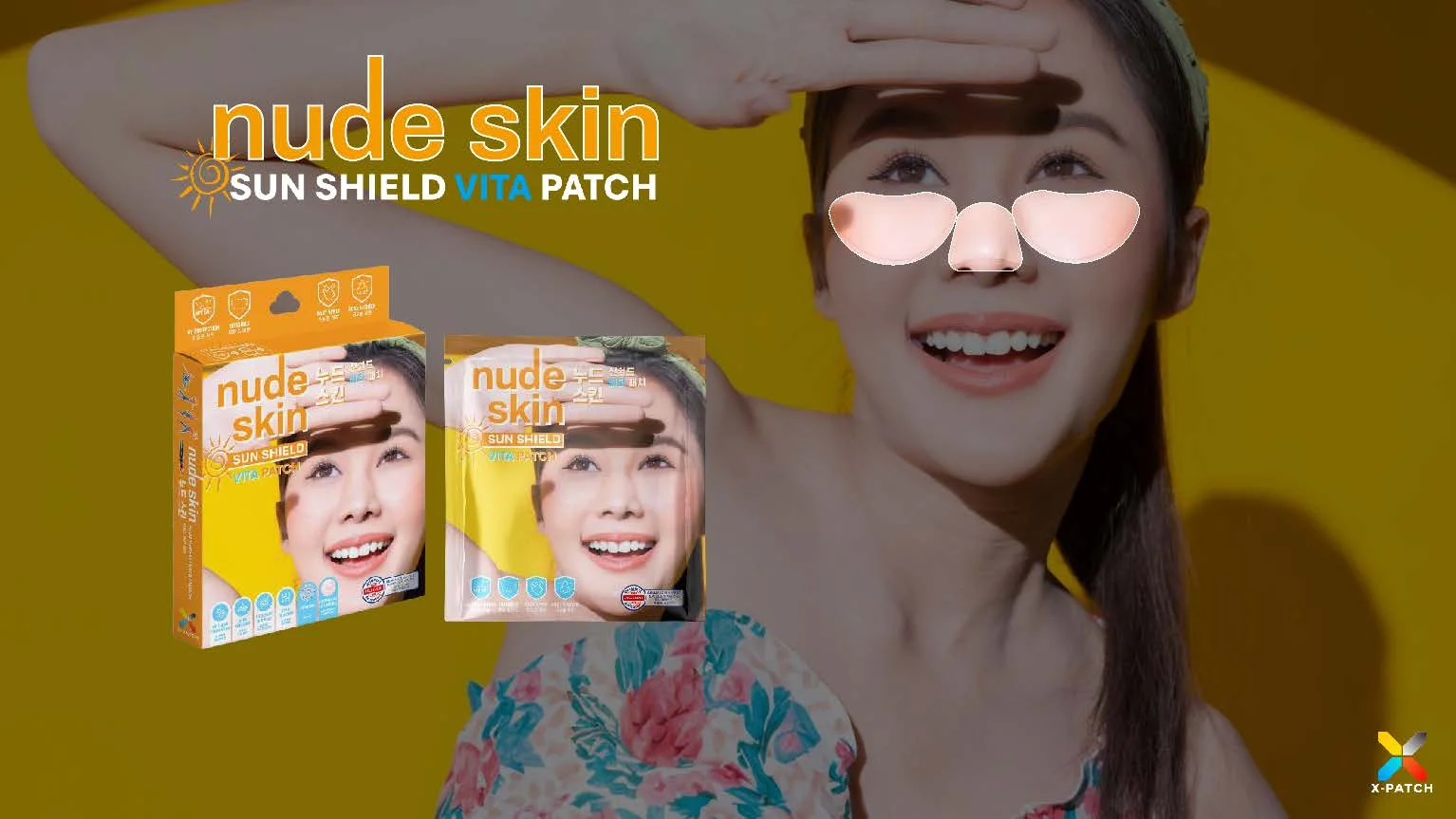 [Various Beauty Korea] Korea Brand X-Patch UV Sticker ,Stickers to Reapply, Facial Sunscreen Patch, UV Protection Patch for All