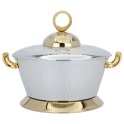 Simple & Attractive Design Casserole Dish Steel With Wood Serving Hot Pot For Kitchenware Customized Size & Color Casseroles