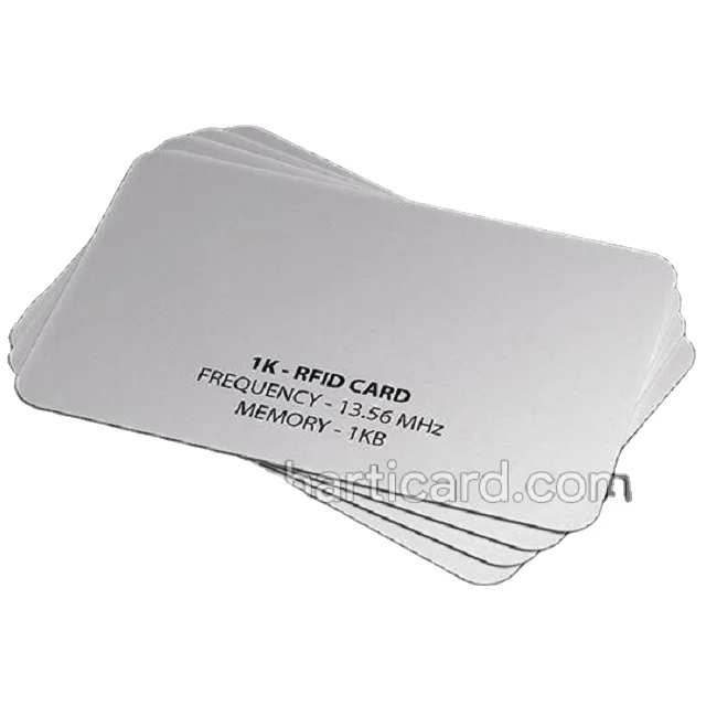 RFID S50 MI Far 1K PVC ID Card (13.56 MHz) Bulk Exporter of Manual ID Card Printer with Free ID card Software IN WHOLESALE PRICE