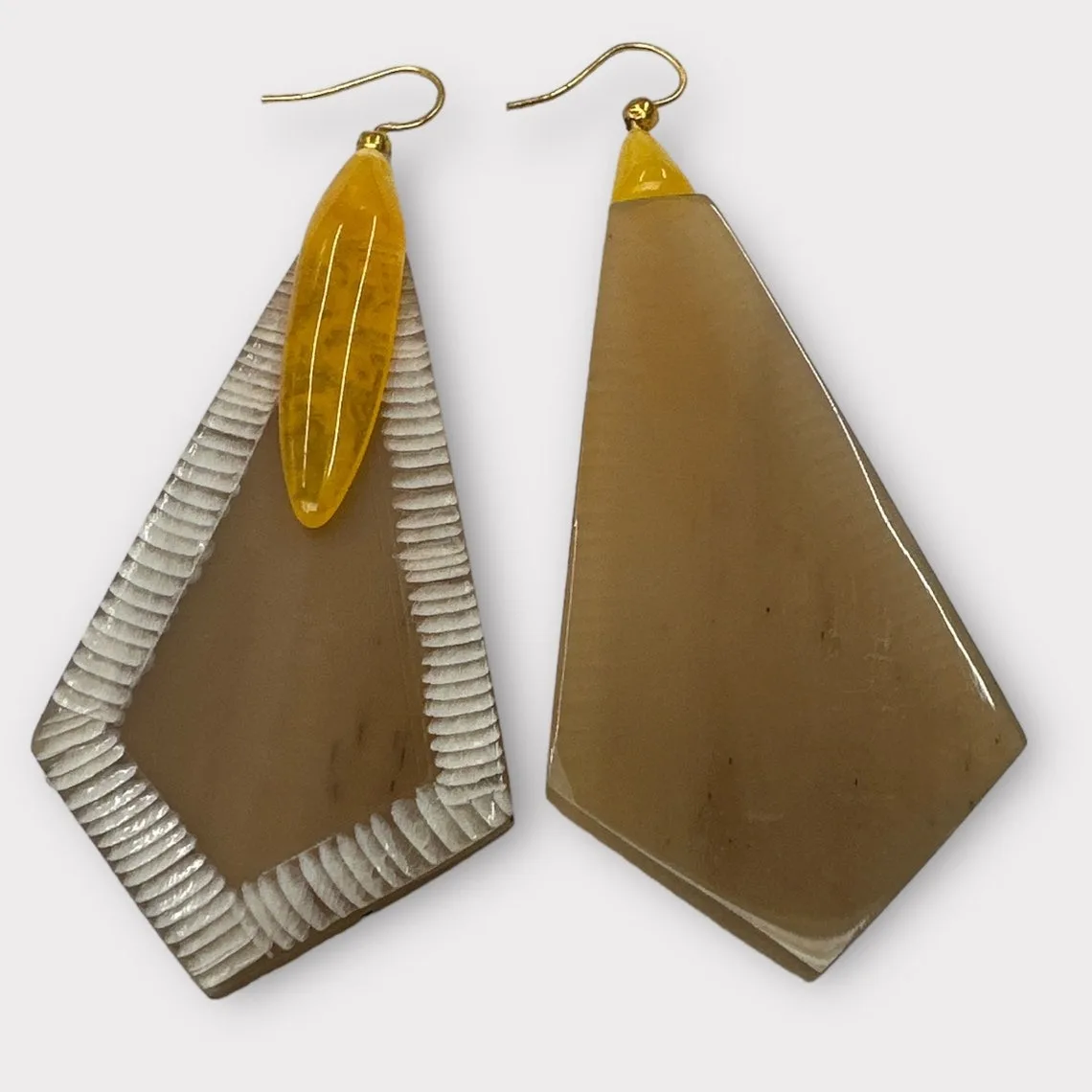 Handmade Horn Earring luxury women fashion horn earring new style