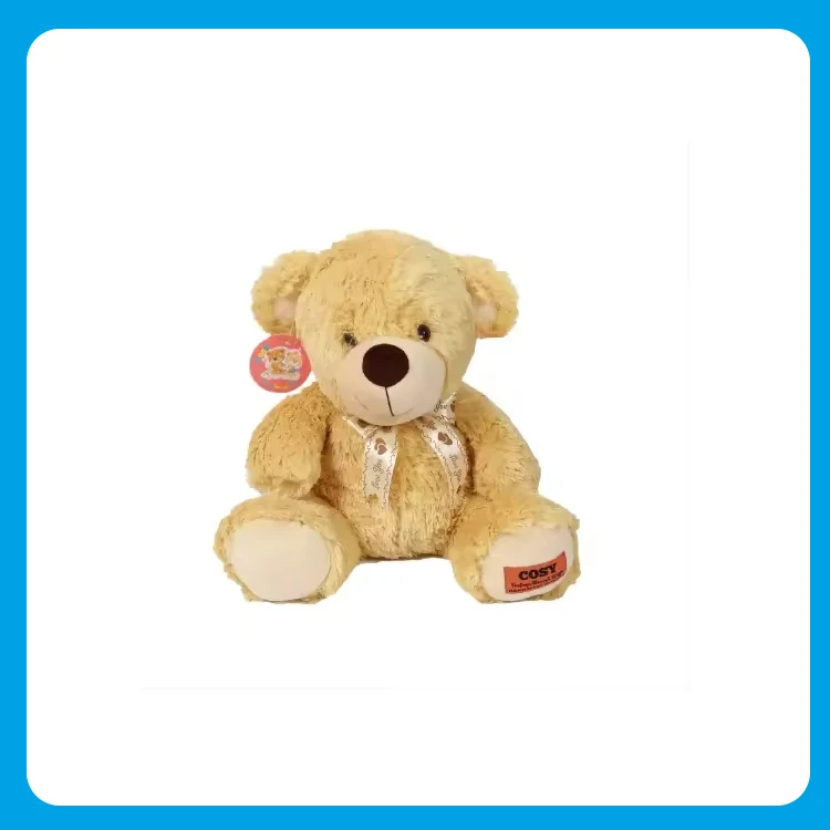 Premium Light Brown Teddy Bear Soft Cotton Stuffed Animal Cute Plush Toy for Birthday Quality Assured Manufacturer Sale in India