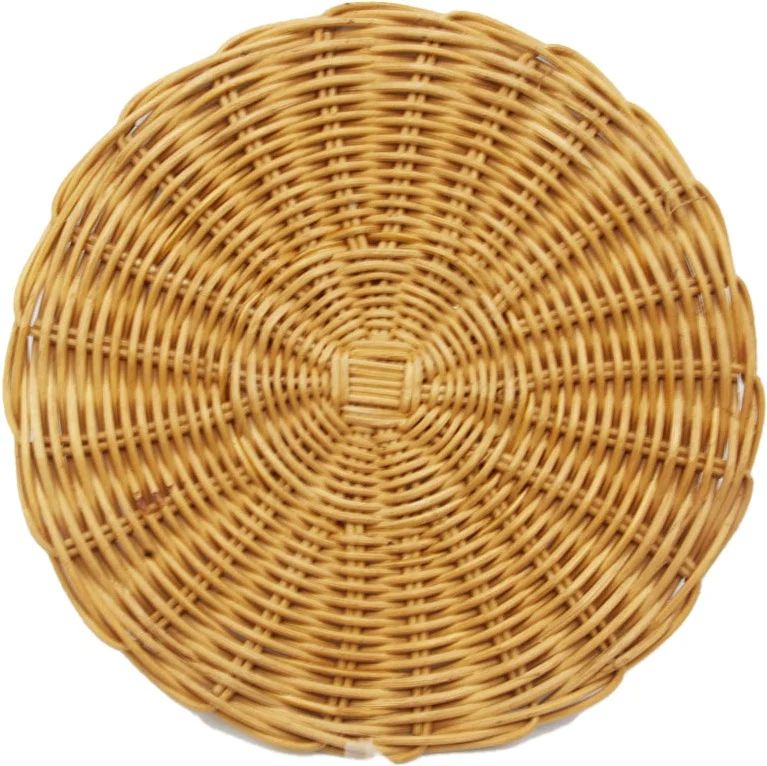 Wholesale Rectangle Plates Manufacturer Home Decoration Bamboo Rattan Placemat Decorative Rattan Placemat With Customized Logo