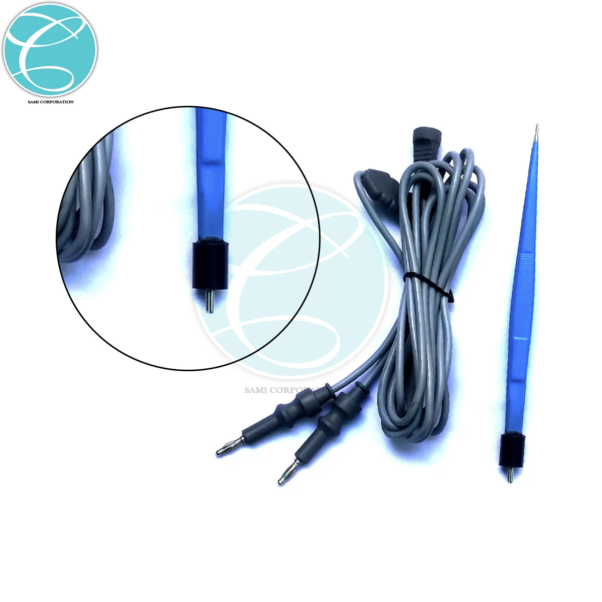 Bipolar Coagulation Forceps Reusable Bayonet and Straight US Bipolar Forceps By Sami corporation