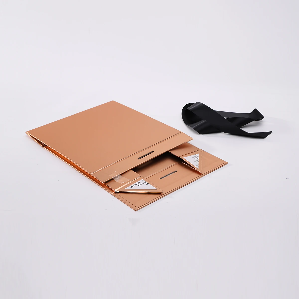 Wholesale Custom cosmetic make up rigid Box Luxury Gift Magnetic paper Box packaging With LOGO lid ribbon