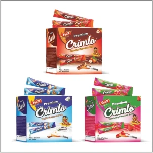 Crimlo Paste - Chocolate spread flavoured sweet jam like cream spread sweet chocolate paste for kids - chocolate sauce