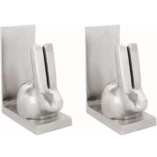 Industrial Quality Metal Decorative Library Book Bookends Custom Unique Human Shape Vintage Bookends For Sale