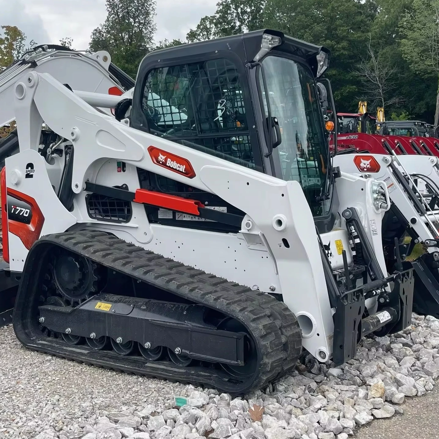 High Quality Used crawler Loader Bobcat T770 Construction Machine Wheel Bobcat Skid Steer Loader