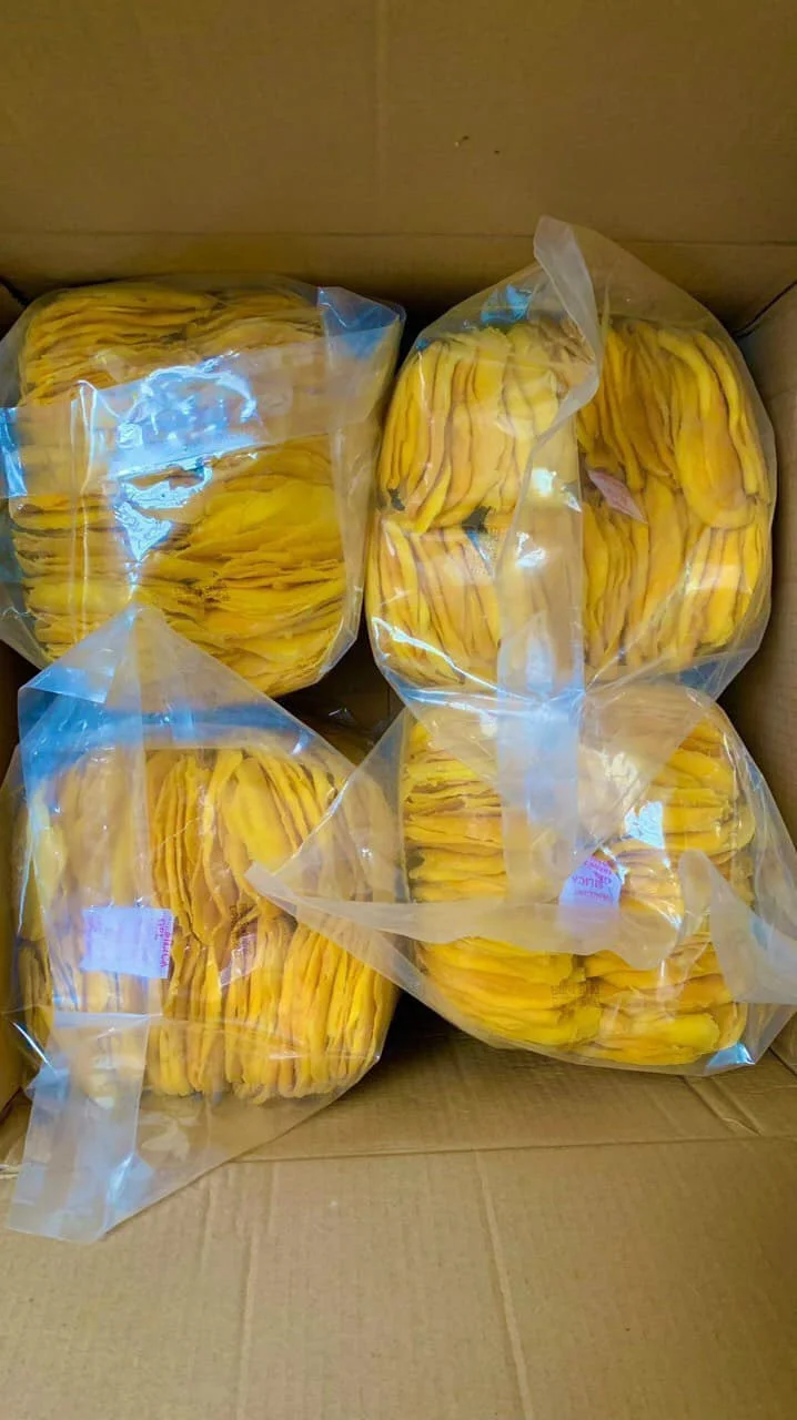 Dried Mango Packing Specification Half Slices 100% mango With Sugar Cheap price Low MOR