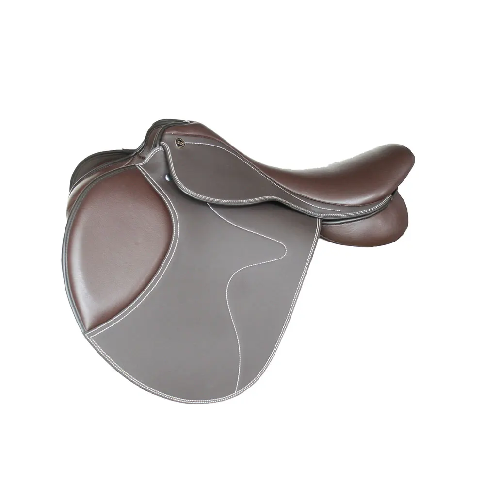 Great Quality Pakistan PU Leather Horse Saddle For Racing / Leather English Horse Saddle